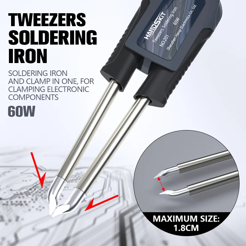 T12 Soldering Station Tweezers - огляд і ціна Electronics Repair Workshop
