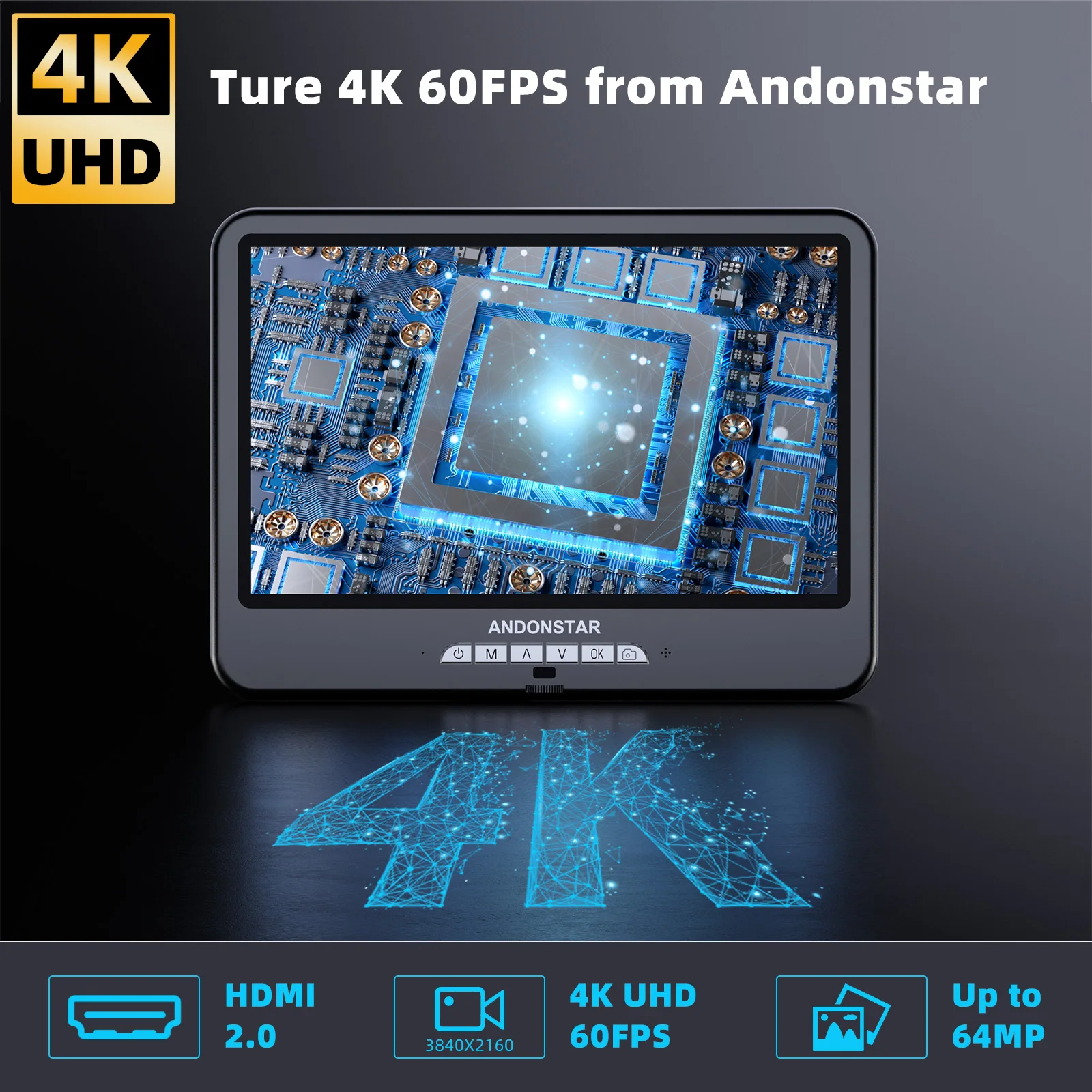 Andonstar AD210S-Pro 4K 60FPS  - огляд і ціна Electronics Repair Microscope