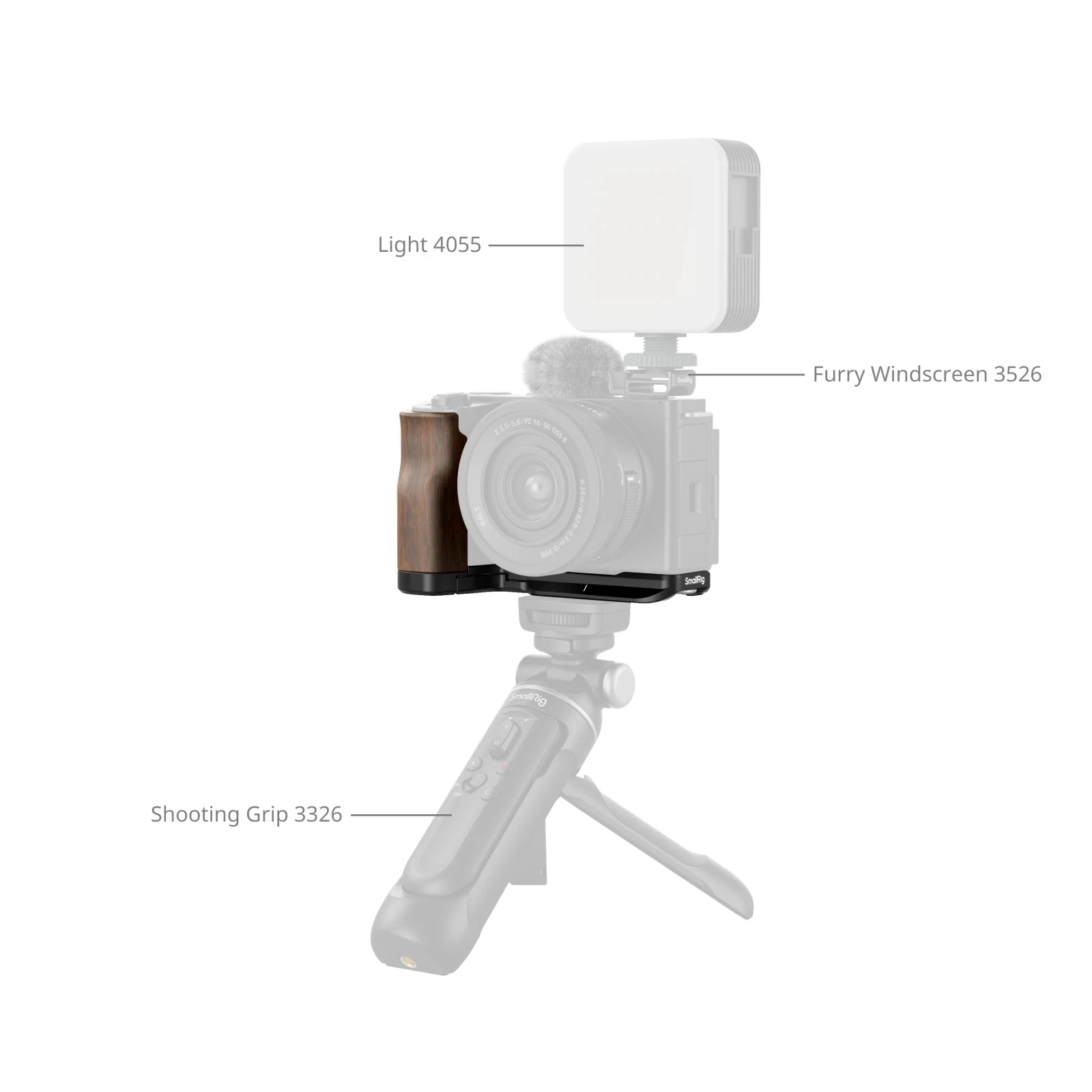 Smallrig HawkLock Quick Releas - огляд і ціна Sony Camera Zv-E10