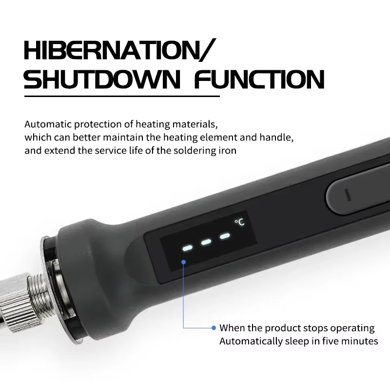 100W Digital Soldering Iron Ki - огляд і ціна Electronics Repair Workshop