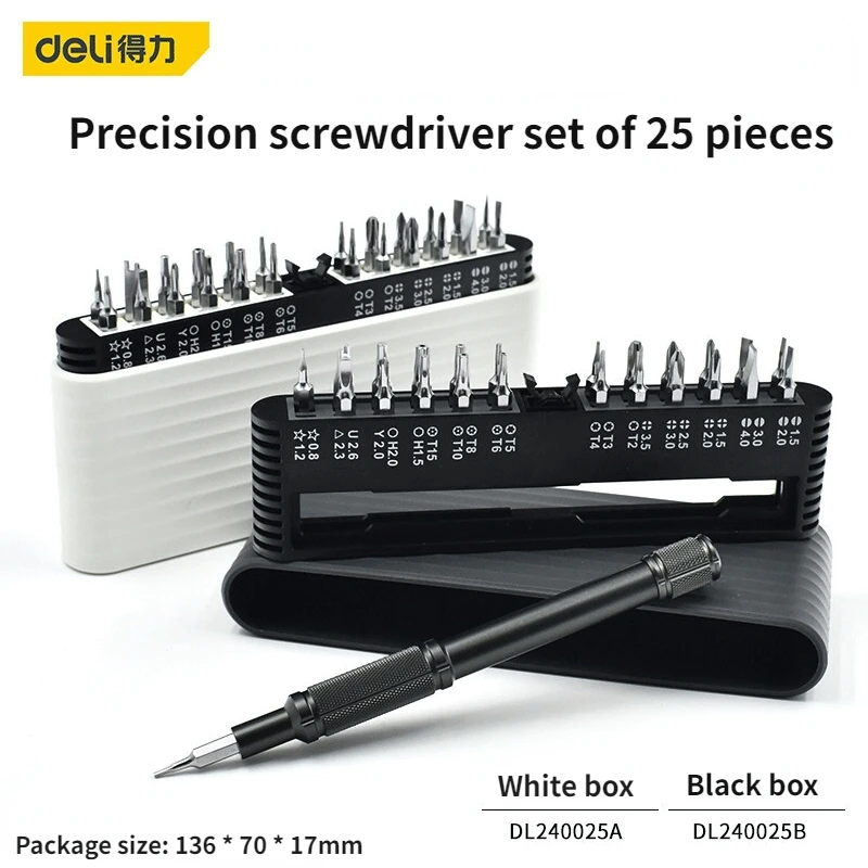Deli 25 in 1 Precision Screwdr - огляд і ціна Electronics Repair Game