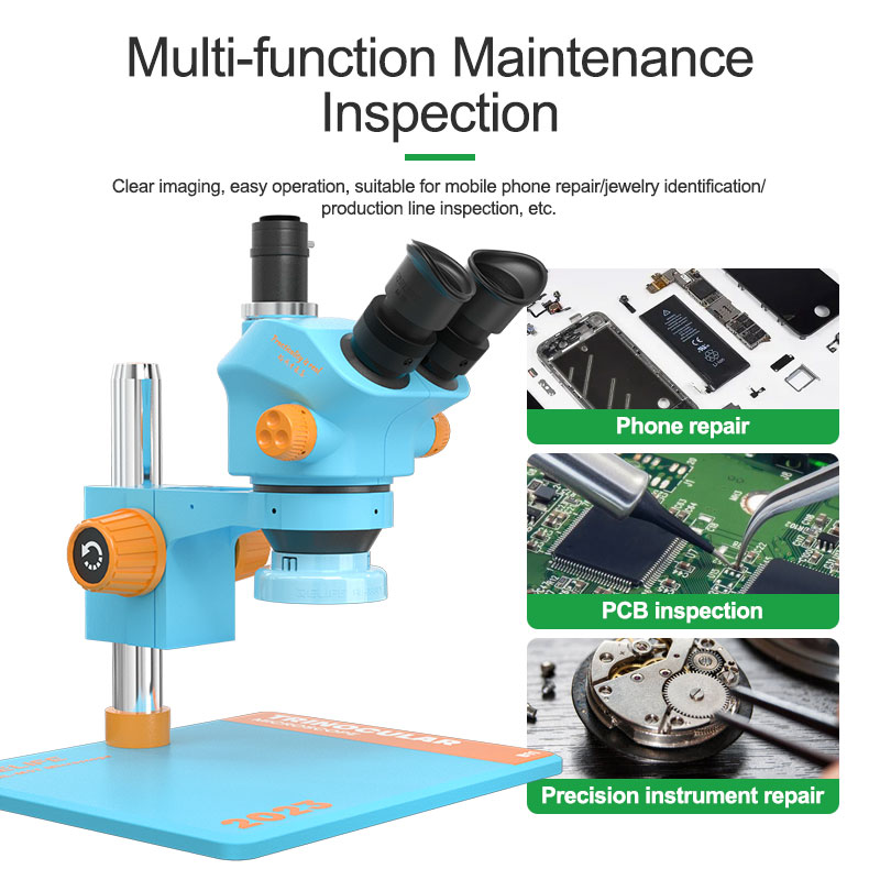 RELIFE RL-M5T-B11 0.7-5.0 Cont - огляд і ціна Electronics Repair Microscope