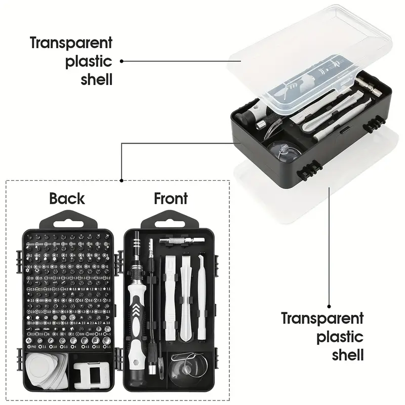 Precision Screwdriver Set, 115 - огляд і ціна Electronics Repair Game