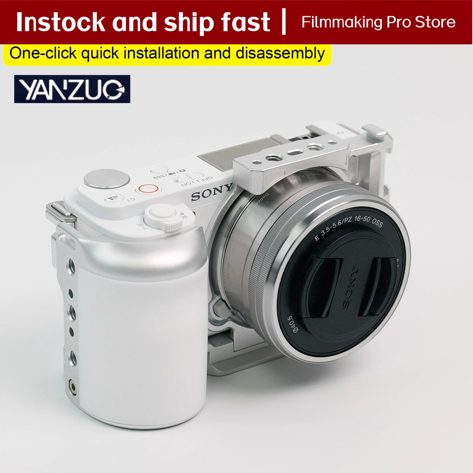 YANZUO ZV-E10 Camera Cage Alum - огляд і ціна Sony Camera Zv-E10