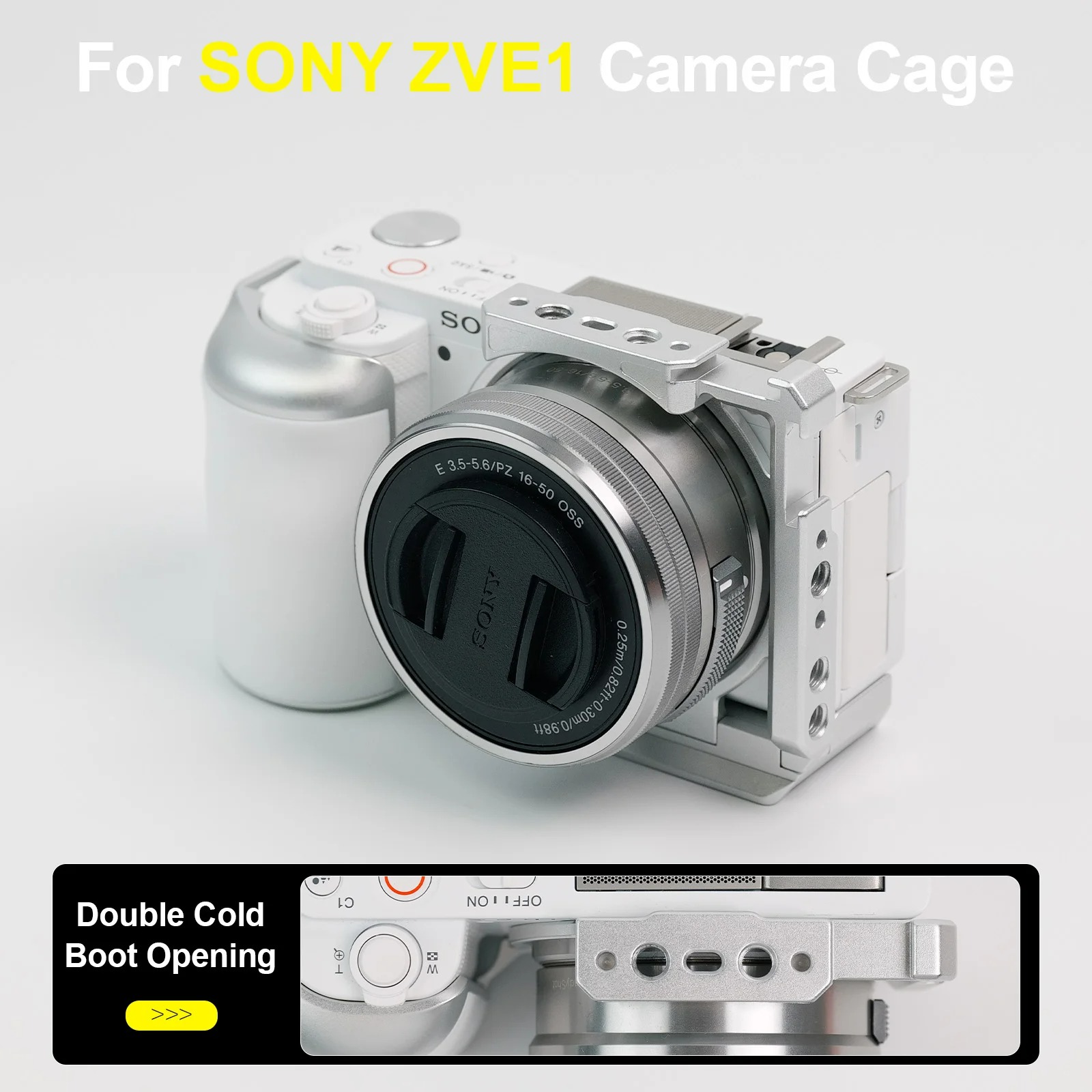 YANZUO ZV-E10 Camera Cage Alum - огляд і ціна Sony Camera Zv-E10