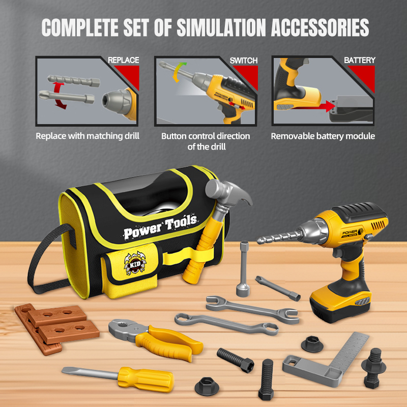 Kids Toolbox Kit Simulation Re - огляд і ціна Electronics Repair Game