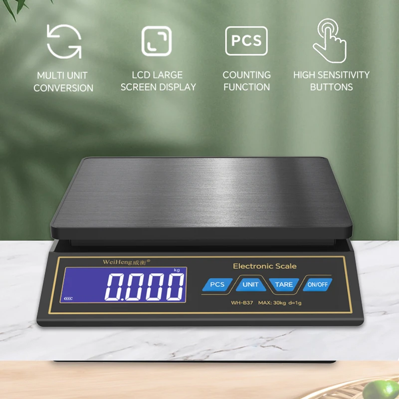 LCD Digital Kitchen Scale 30kg - огляд і ціна Electronics Repair Workshop