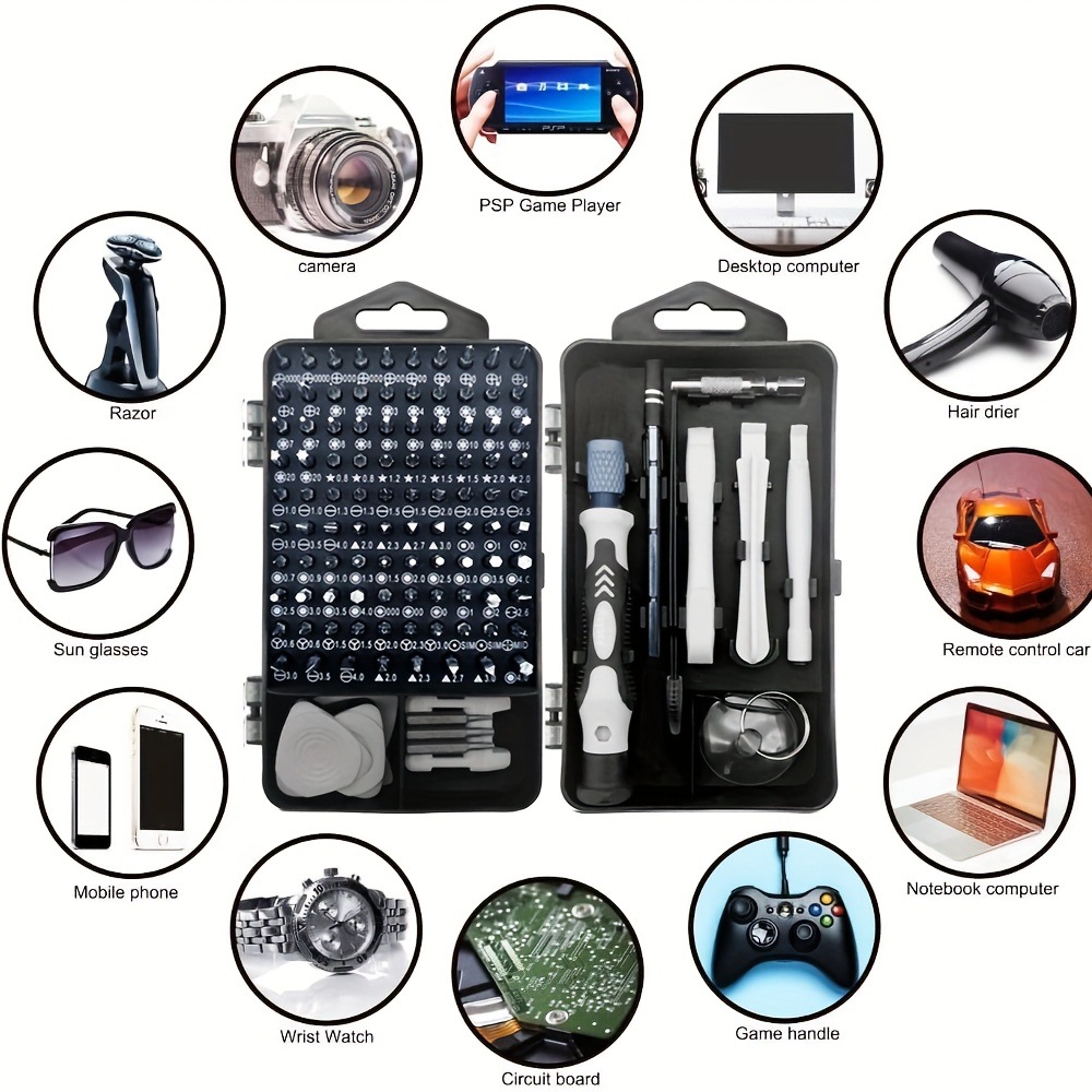 115-in-1 Precision Screwdriver - огляд і ціна Electronics Repair Game