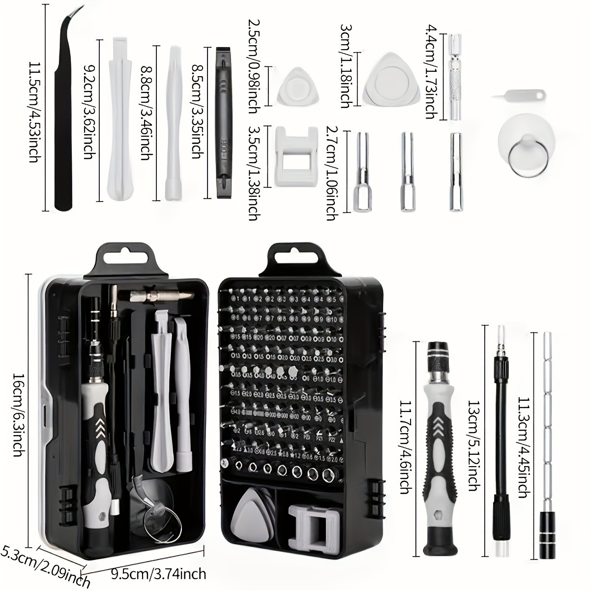 115-in-1 Precision Screwdriver - огляд і ціна Electronics Repair Game