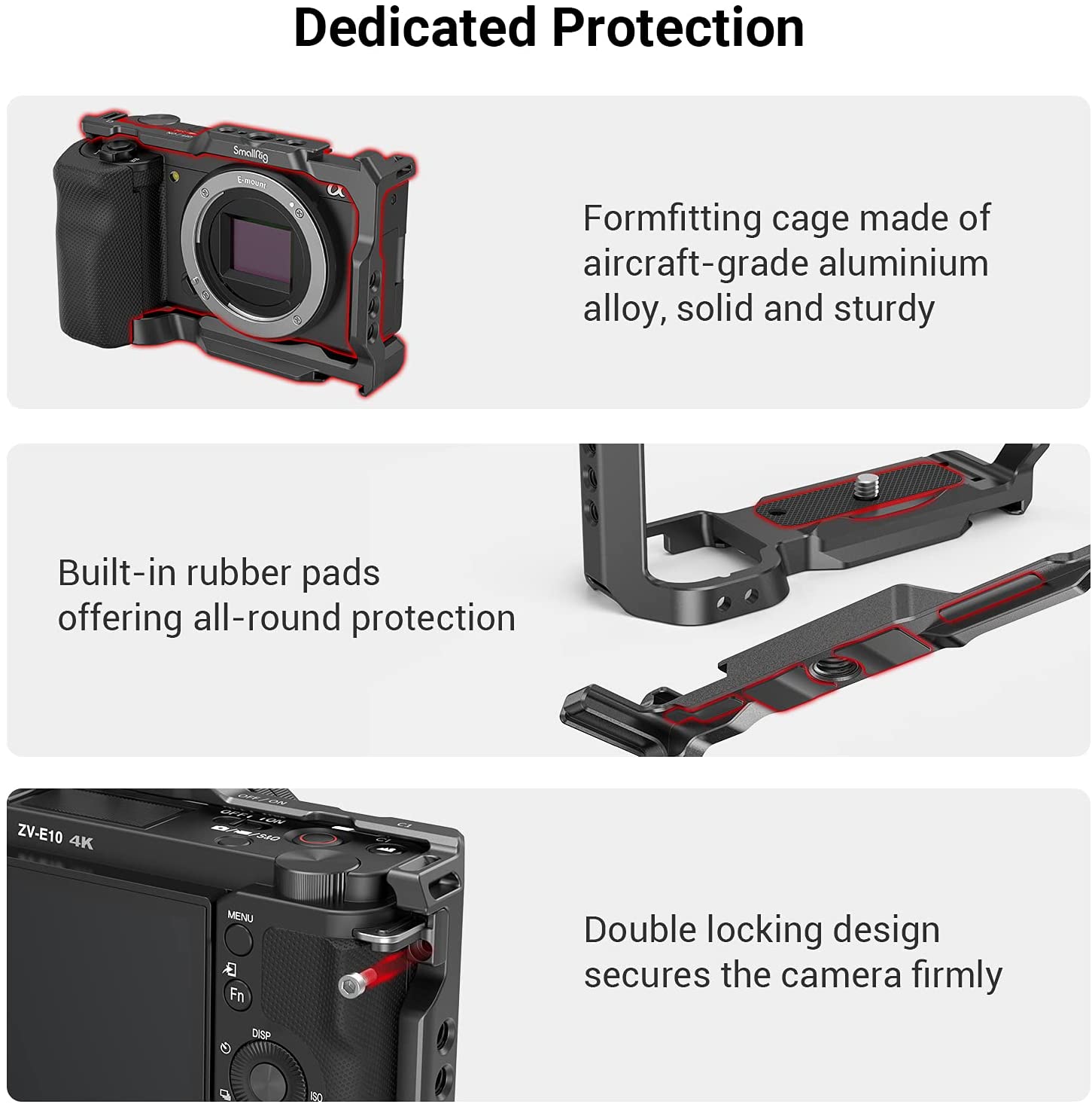 SmallRig for Sony ZVE10 Camera - огляд і ціна Sony Camera Zv-E10