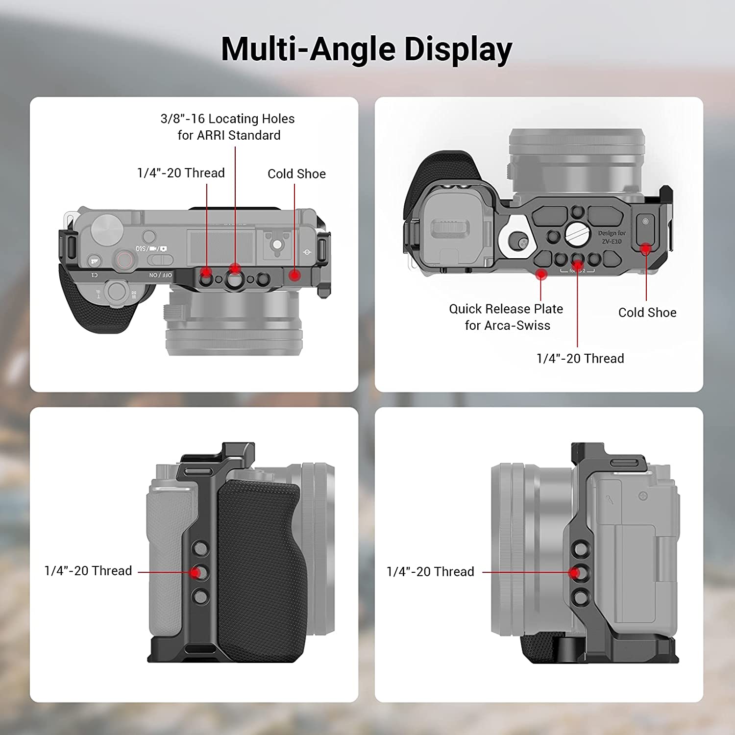 SmallRig for Sony ZVE10 Camera - огляд і ціна Sony Camera Zv-E10